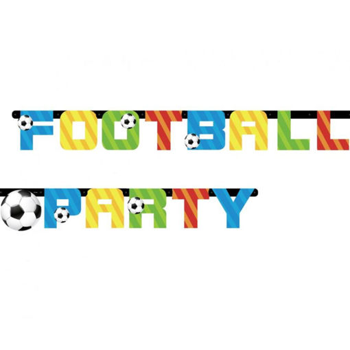 Picture of FOOTBALL PARTY BANNER 160CM